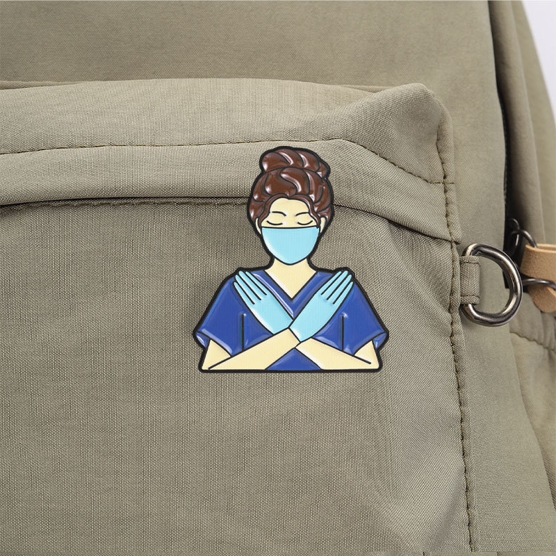 เข็มกลัดเคลือบลายธีมการแพทย์ ส - Medical Lab Worker บทวิจารณ์และราคา