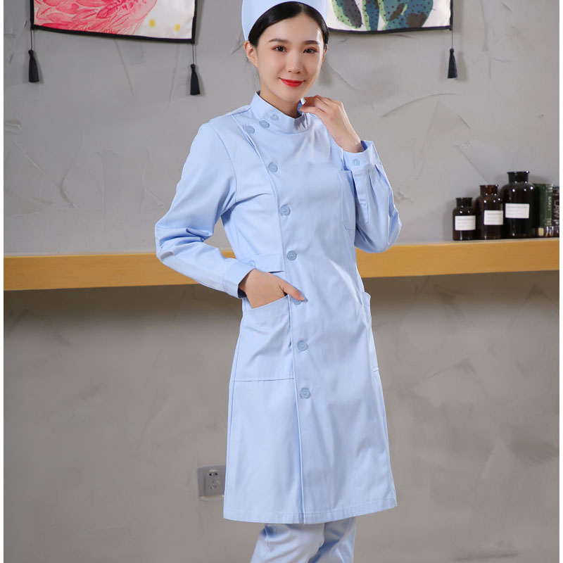 ชุดยูนิฟอร์มเสื้อโค้ทสำหรับห้อ - Medical Lab Worker บทวิจารณ์และราคา