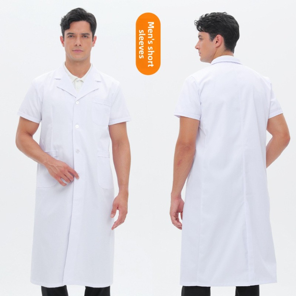 เสื้อกาวน์แพทย์แขนสั้นสำหรับฤด - Medical Lab Worker บทวิจารณ์และราคา